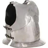 vidaXL Kuras middeleeuws replica LARP staal zilverkleurig