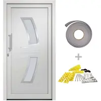 vidaXL Voordeur 98x208 cm wit