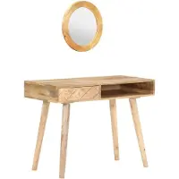 vidaXL Kaptafel 100x50x76 cm massief mangohout