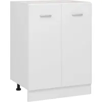 vidaXL Onderkast Lyon, wit, 60x46x81,5 cm, houtvezel
