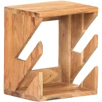 vidaXL Wandskateboardhouder 25x20x30 cm massief acaciahout