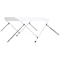 vidaXL Biminitop 2-boogs 150x120x110 cm wit