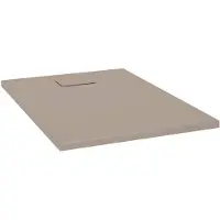 vidaXL Douchebak 100x70 cm SMC bruin
