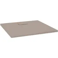 vidaXL Douchebak 90x80 cm SMC bruin