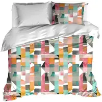 De Witte Lietaer Dekbedovertrek June Percal-200 x 200 / 220 cm | 2-Persoons