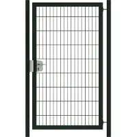 Intergard Metalen Tuinpoort dubbelstaafmatten vuurverzinkt 163cm hoog en 100cm breed