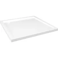 vidaXL Douchebak vierkant 90x90 cm ABS