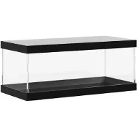 vidaXL Vitrine transparant 34x16x14 cm acryl