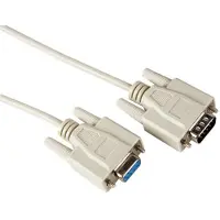Velleman SERIELE KABEL SUBD9 MANNELIJK - SUBD9 VROUWELIJK - 2m