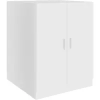 vidaXL Wasmachinekast 71x71,5x91,5 cm wit