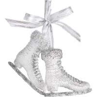 Kurt S. Adler - Ice Skates With Glitter 4.2 Inch