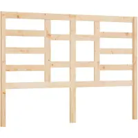 vidaXL Hoofdbord 156x4x104 cm massief grenenhout