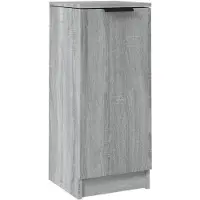 vidaXL Dressoir, grijs Sonoma, 30x30x70 cm, houtvezel
