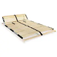 vidaXL Lattenbodem met 28 latten 7 zones 100x200 cm