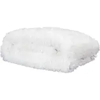 NORDIX Verzwaringsdeken - 7kg - Bedsprei - 150x200cm - Wit - Faux Fur
