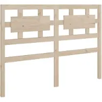 vidaXL Hoofdbord 205,5x4x100 cm massief grenenhout