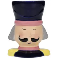 Kitchencraft - Eierdopje, Keramiek, Handgeschilderd, Soldaat - KitchenCraft The Nutcracker Collection