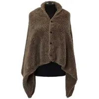 Unique living plaid nox 75x150cm brown
