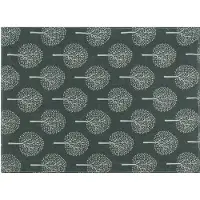 Krumble Placemat - Boom patroon - Katoen - Antraciet