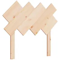 vidaXL Hoofdbord 92x3x81 cm massief grenenhout