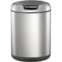 EKO - Galleria Sensor Afvalbak 9 liter - Stainless steel Plastic - mat RVS
