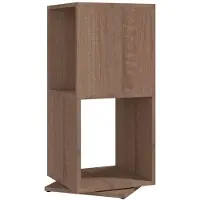 vidaXL Draaikast 34,5x34,5x75,5 cm spaanplaat sonoma eiken
