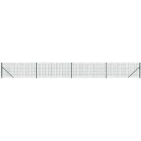 vidaXL Gaashek met flens 1x10 m groen