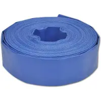 vidaXL Slang plat 3'' 100 m PVC