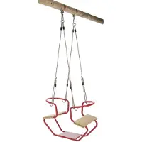Intergard Schommel duozit dubbele schommel voor speeltoestel metaal 92x44cm