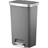 EKO - Hana pedaalemmer 45 liter - Plastic - Grau