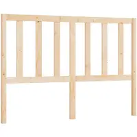 vidaXL Hoofdbord 166x4x100 cm massief grenenhout