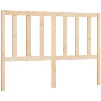 vidaXL Hoofdbord 126x4x100 cm massief grenenhout