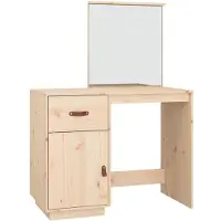vidaXL Kaptafel 95x50x134 cm massief grenenhout