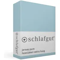 Schlafgut Jersey Pure hoeslaken extra hoog