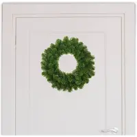 Mica Decorations Groene voordeur kransen 45 cm - Kerstkransen