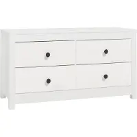 vidaXL Dressoir 100x40x54 cm massief grenenhout wit