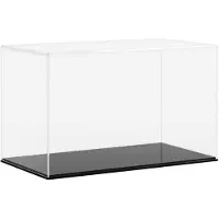 vidaXL Vitrine transparant 31x17x19 cm acryl
