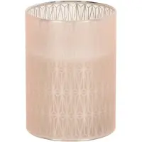 Home & Styling Home and Styling luxe LED kaars - in glas - warm wit - D7,5 x H10 cm - LED kaarsen