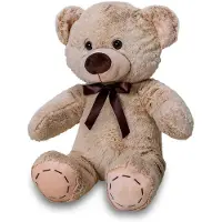 Wicotex - Teddybeer 45cm - Knuffelbeer - Knuffeldier - Speelgoed beer kinderen - Beer - Pluche beer - Handgemaakt
