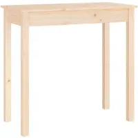 vidaXL Wandtafel 80x40x75 cm massief grenenhout