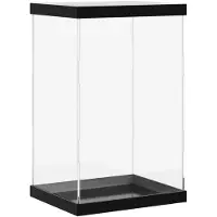 vidaXL Vitrine transparant 22x18x35 cm acryl