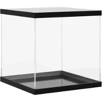 vidaXL Vitrine transparant 30x30x30 cm acryl