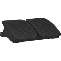 vidaXL Voetensteun 43,5x32,5x10,5 cm zwart