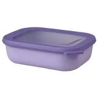 Mepal - Multikom Cirqula vershouddoos - 1000 ml - Rechthoekig - Vivid lilac