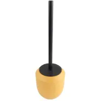 Orange85 Toiletborstel met houder - Wc borstel - Geel - 12x12x39 cm - Aardewerk