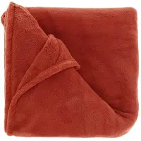 Unique living plaid claudi 130x160cm red