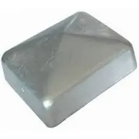 Intergard Paalornament paalkap voor houten tuinpaal piramide verzinkt 101mm