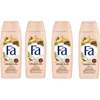 Fa Douchegel - Cream & Oil - Cacaobutter & Coco Oil - 4 x 250 ml