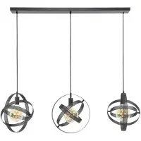 Present Time hanglamp 3l cosmos mesh artic