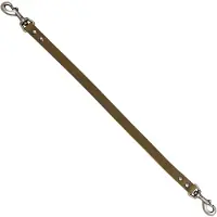Animal Boulevard Ab30180 - Hals- En Leibanden - Hond - Ab Country Leather Add-a-dog Leiband Olijf-20mmx60cm - Maat: 20mmx60cm - 205382
